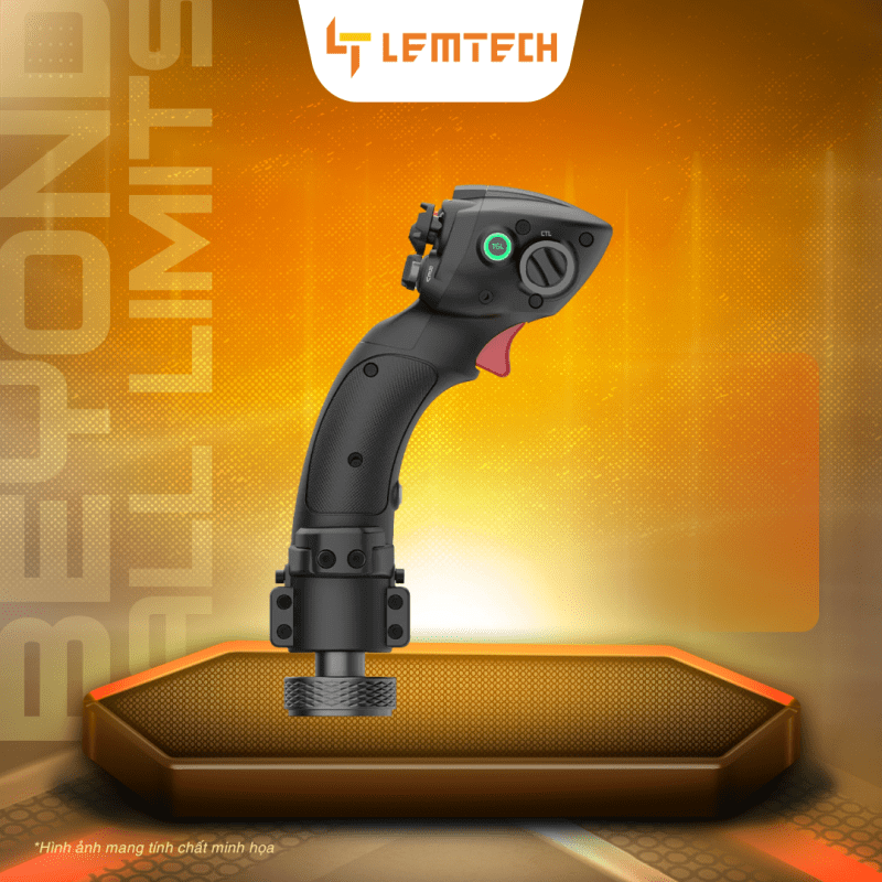 Tay Cầm MOZA MHG Flightstick Mô Phỏng Trải Nghiệm Bay Chân Thực | Lemtech