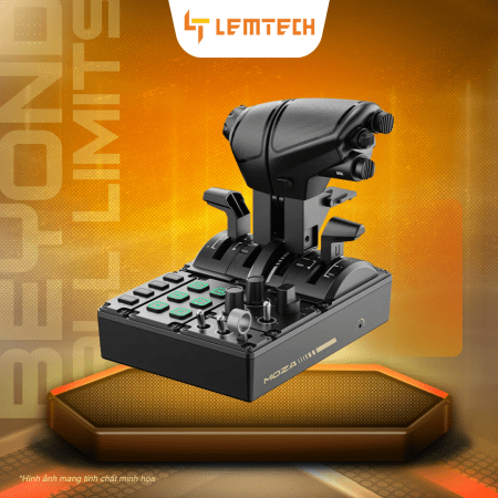 Tay ga MOZA MTQ Throttle Panel - MTQ THROTTLE QUADRANT | Lemtech