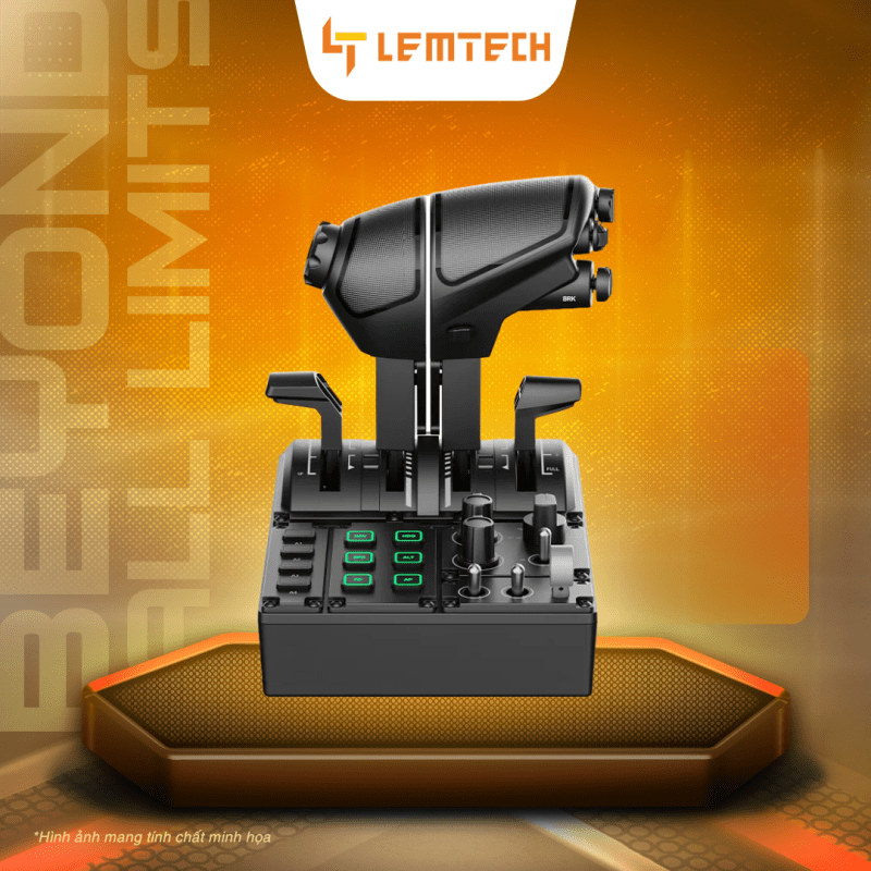 Tay ga MOZA MTQ Throttle Panel - MTQ THROTTLE QUADRANT | Lemtech