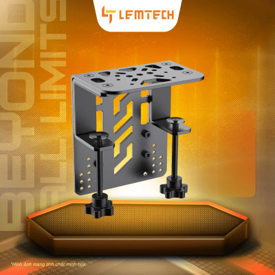 Ngàm kẹp bàn máy bay Moza Flight Base Table Clamp | Lemtech