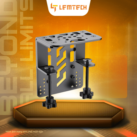 Ngàm kẹp bàn máy bay Moza Flight Base Table Clamp | Lemtech