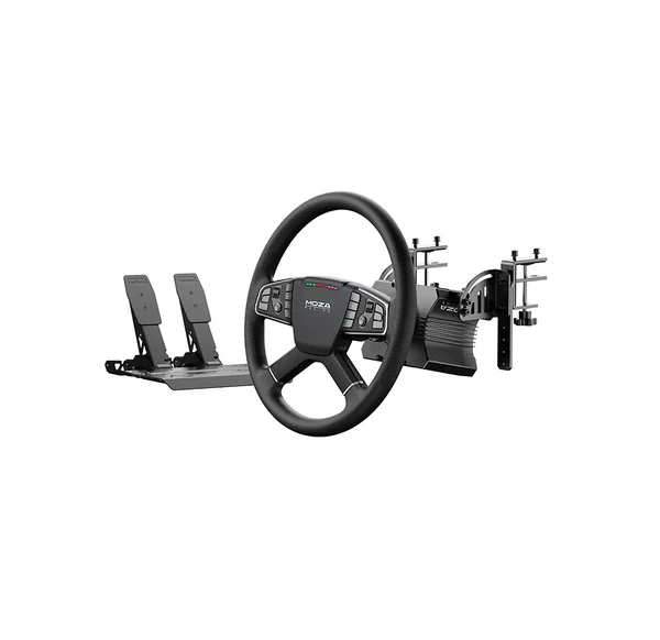 Bộ vô lăng Moza Truck Bundle Simulator 2 pedals