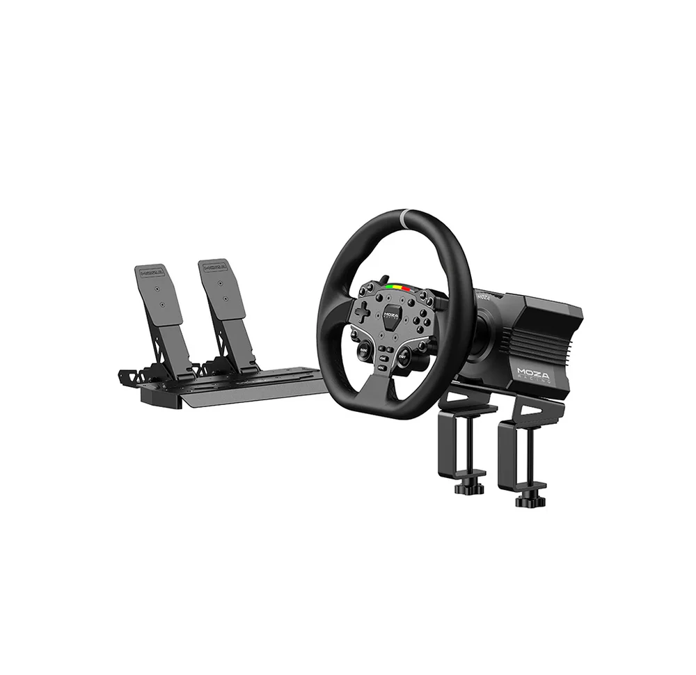 Bộ vô lăng Moza R5 Racing Simulator 2 pedals Bundle