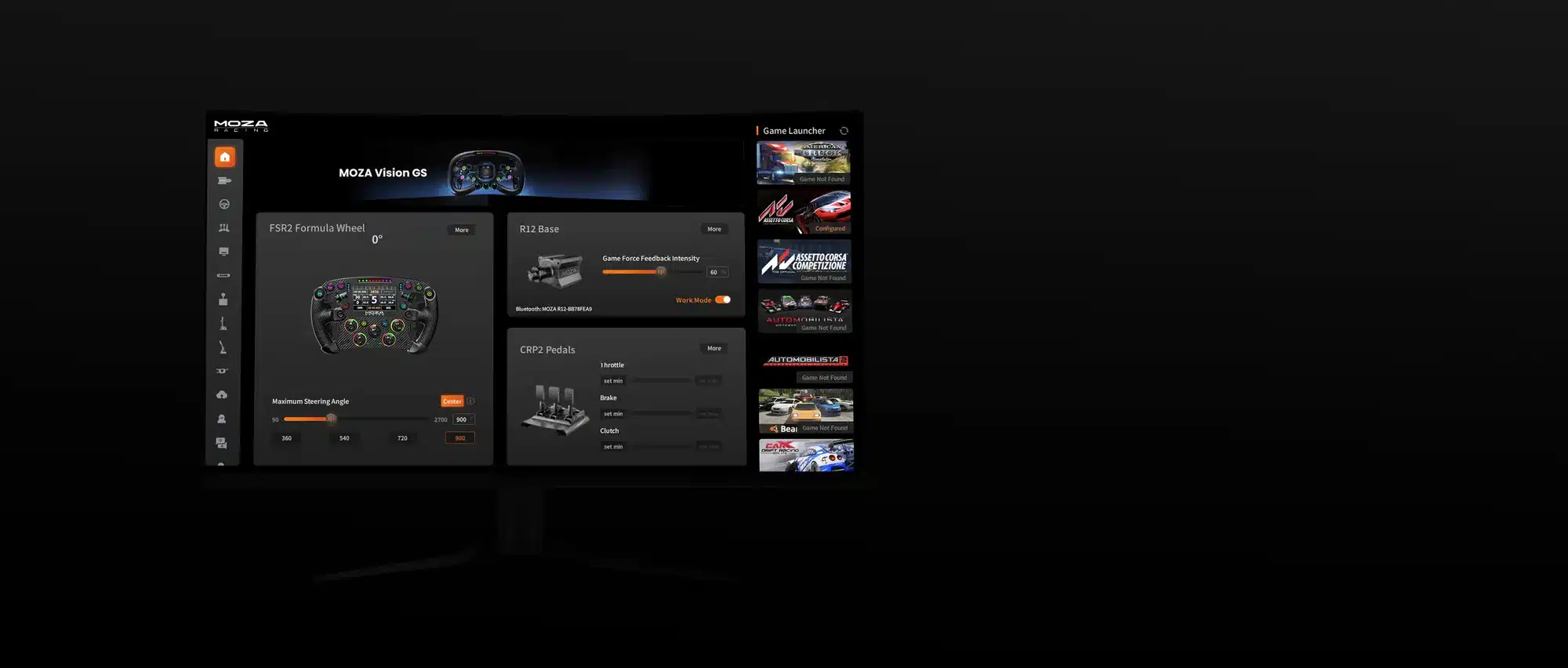 Moza FSR V2 Steering Wheel